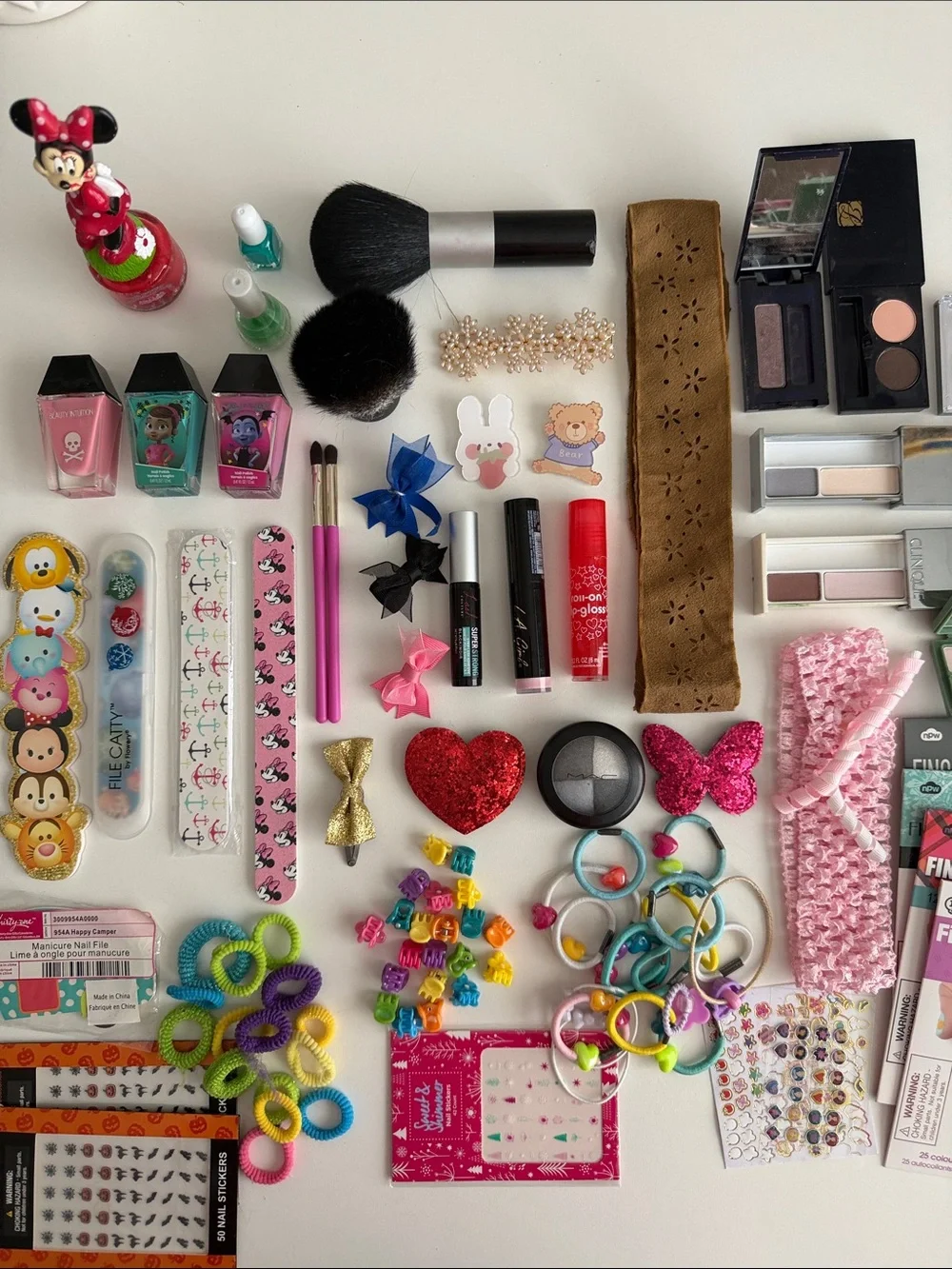 Girls Accessories Bundle - Womens Beauty Lot - Makeup - Hair - Nail - Mystery